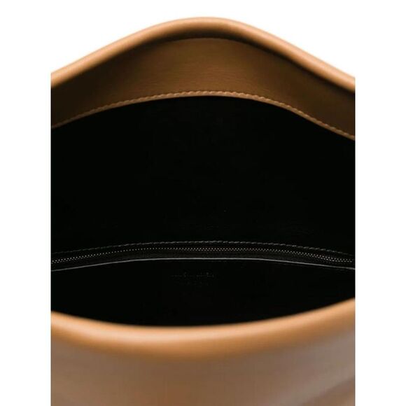 JIL SANDER Padded Leather Crossbody Bag Women NEUTRAL - Picture 4 of 5